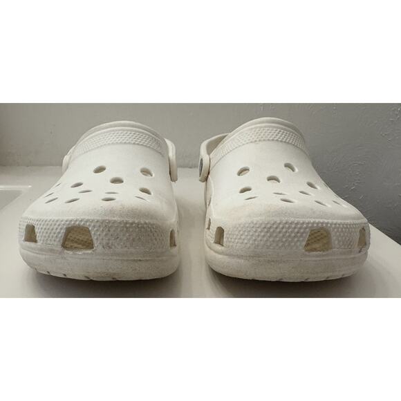 Crocs White Classic Clog Size Junior 5 - Picture 4 of 10